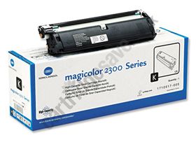 Genuine OEM Konica-Minolta 2300 Toner Cartridge - Black High Cap